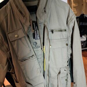 Banana Republic Archives Convertible Expedition Jacket Large Brand New With Tags